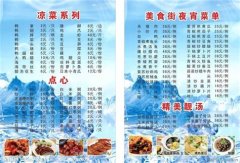 西餐夜宵菜谱,西餐菜系有什么